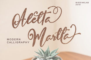 Aletta Martta: A Font for Elegant Branding