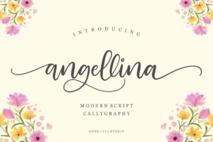 Angellina: A Luxurious Script Font