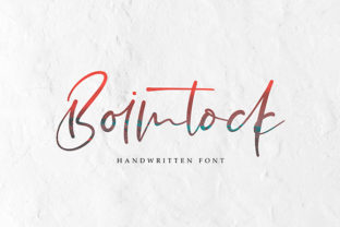 Boimtock: A Beautiful Font for Your Brand
