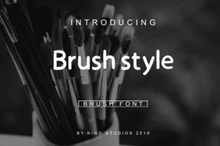 Brush Style Review: A Creative Font for Real Projects