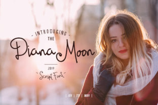 Diana Moon: A Stylish Handwritten Font
