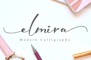 Elmira: A Script Font for Editorial Design