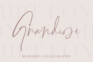 Grandiose Font: Bold and Beautiful