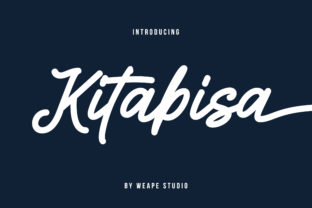 Kitabisa: A Bold Handwritten Font for Creative Projects