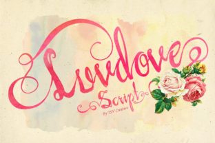 Luvdove: A Romantic Script Font