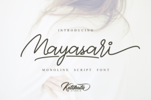Mayasari: A Handwritten Font for Digital Marketing