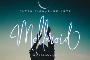 Mollaroid: A Handwritten Font for Creative Campaigns