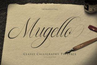 Mugello: A Handwritten Font for Creative Makers