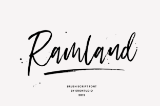 Ramland: A Script Typeface for Web Design