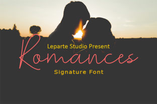 Romances Font: Bold & Handwritten