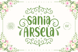 Sania Arsela: A Whimsical Font for Campaigns