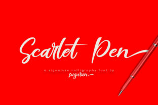 Scarlet Pen: A Creative Font for Makers