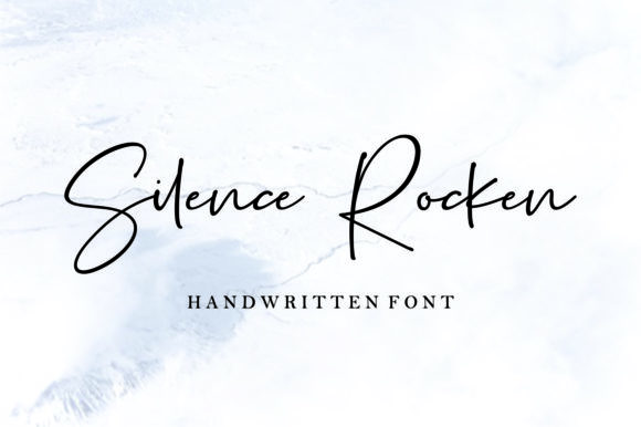Silence Rocken: A Stylish Handwritten Font