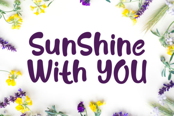 Sunshine with You Font Review