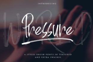 World Pressure: A Handwritten Font for Elegant Design