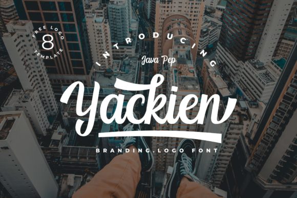 Yackien: A Handwritten Font for Creative Campaigns